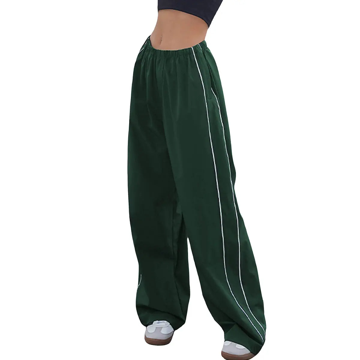 Everyday Parachute Wideleg Track Pants