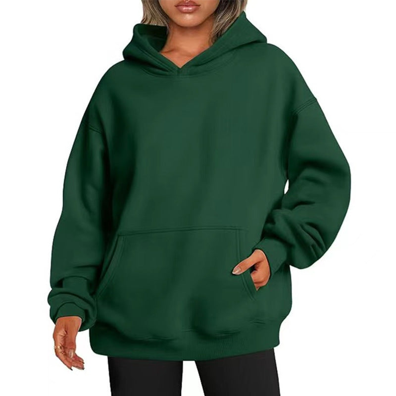 Womens Oversized HoodiesFleece Sweatshirts Long Sleeve SweatersPullover Fall Clothes with Pocket Fallreshness