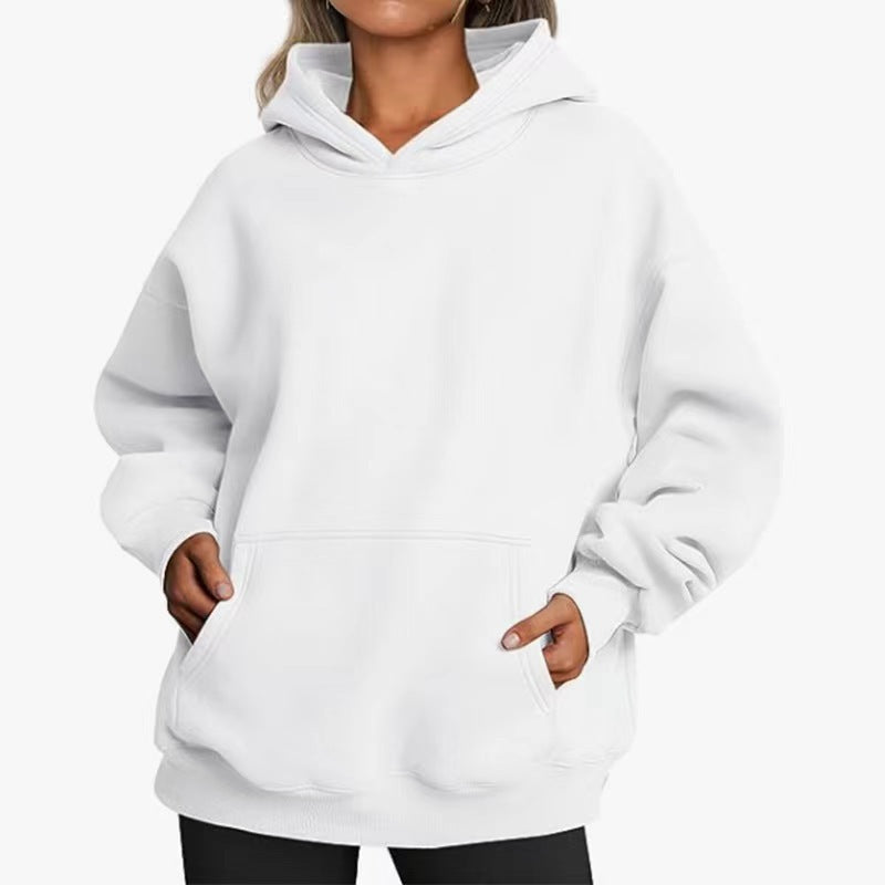 Womens Oversized HoodiesFleece Sweatshirts Long Sleeve SweatersPullover Fall Clothes with Pocket Fallreshness