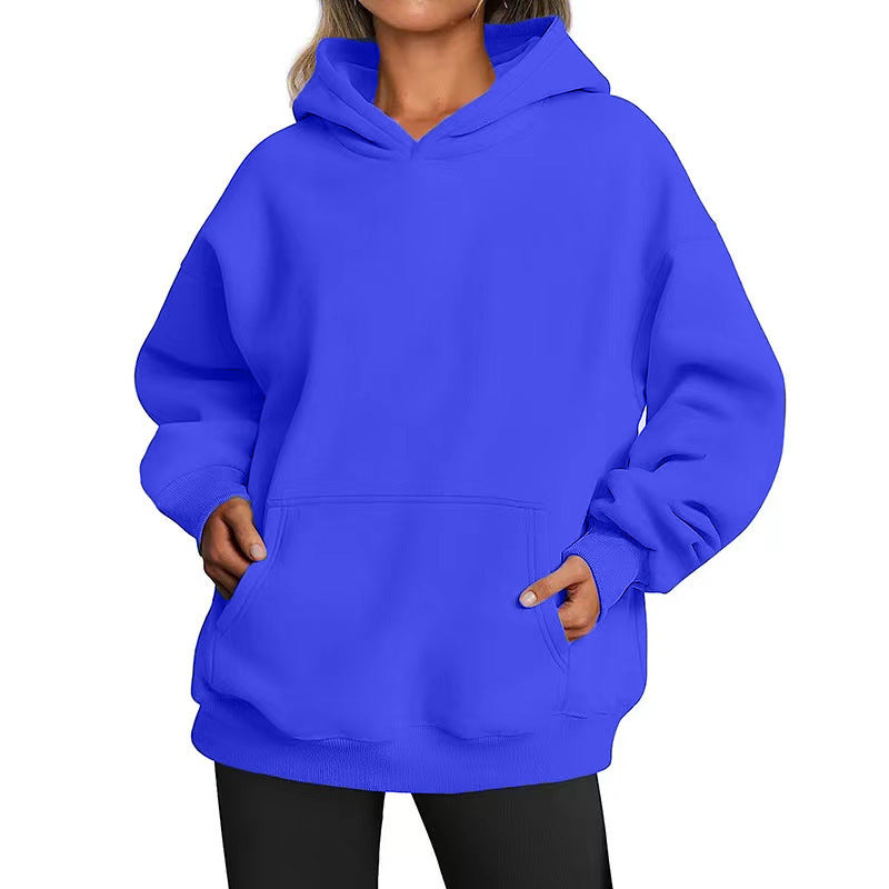 Womens Oversized HoodiesFleece Sweatshirts Long Sleeve SweatersPullover Fall Clothes with Pocket Fallreshness