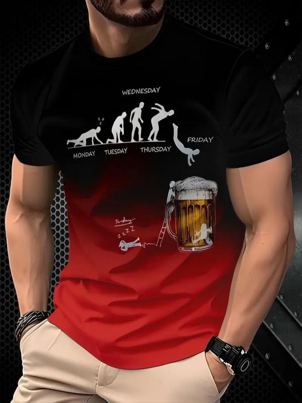 Vintage Beer Evolution Graphic Tee
