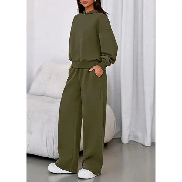 CozyFlow Soft Loungewear Two-Piece Set